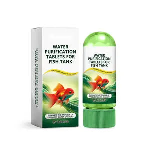 Water Purification Tablets for Fish Tank – 35 Tablets – Clears Cloudy Water, Reduces Frequent Water Changes – Multi-Action Clarifying Technology – Safe for Goldfish, Tropical & Nano Tanks – Easy Effervescent Tablets