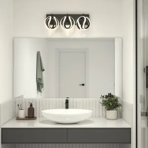 Vivaldi LED contemporary bathroom vanity light 3 CCT