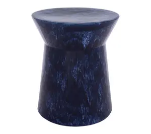 Lessa, 17.5 Inch, Ceramic Garden Stool by Valerie