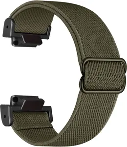 Elastic Nylon Watch Bands for Casio gshock DW-5600/8900, Stretchy Strap with with Lightweight Plastic Connector for Casio GA-100/GW-B5600/GB-5600 /GW-6900