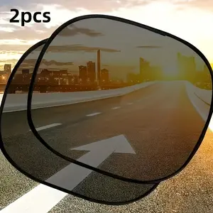 Car Side Window Sunshade, 2 Counts Car Window Sunshade Net, Heat Insulation Car Window Shade, Car Sun Shades Outside Car, Car Accessories