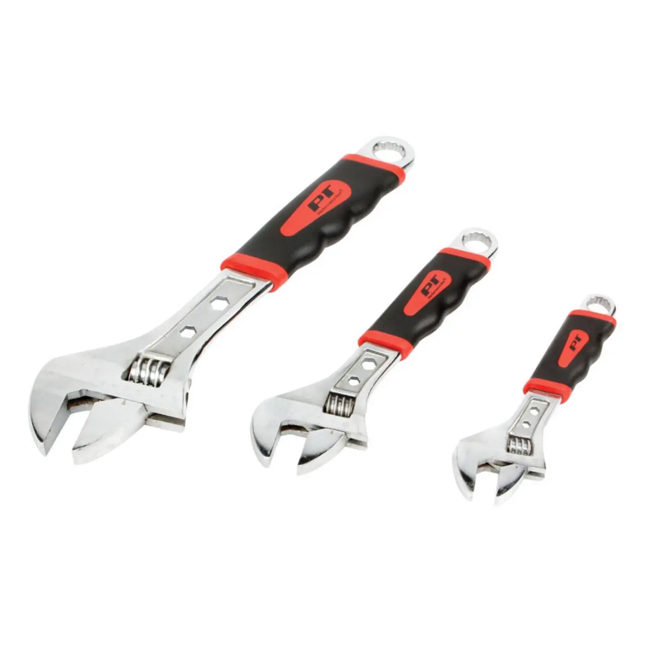 Performance Tool W30703 3 Pc Adjustable Wrench Set