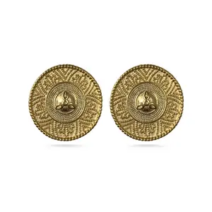 Etruscan Revival Post Earrings