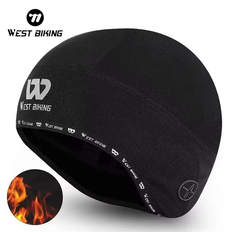 WEST BIKING Windproof Cycling Cap. Bike Headband, Bicycle Helmet Liner For Outdoor Activity