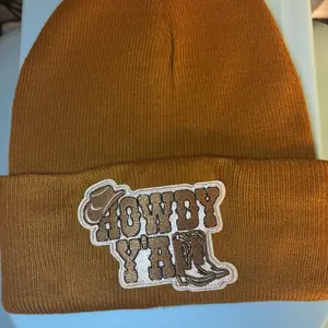 Howdy Yall Winter Beanie for Men - Warm Knit Hat beanie hat
