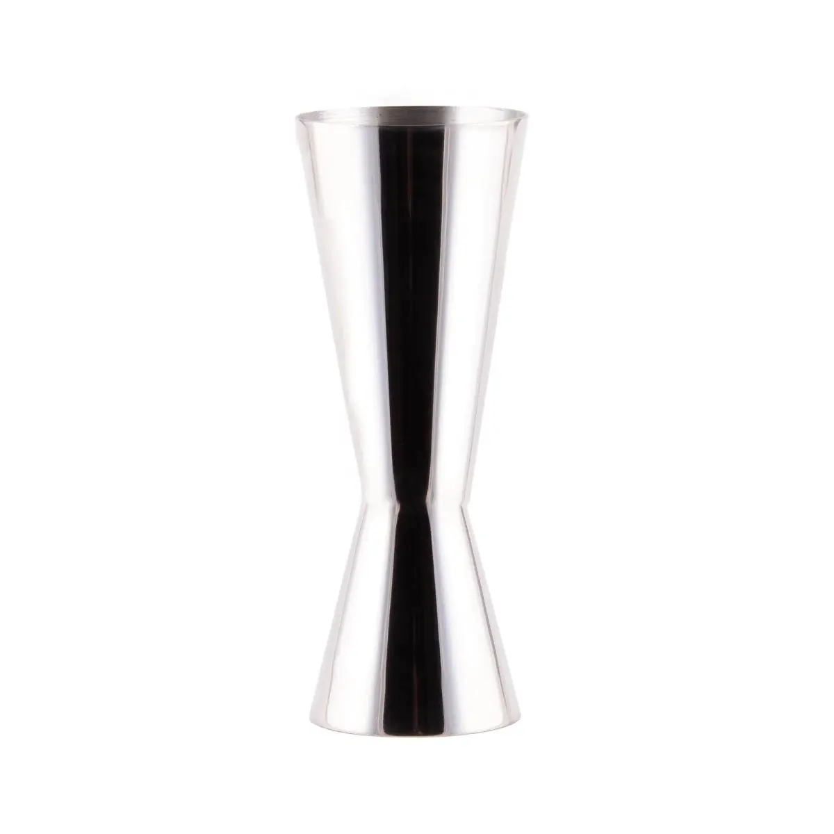 BarConic® Classic Stainless Steel Bar Jigger - 2 Sizes (25/50ML), 4 Different Finishes (Copper, Gold, Gunmetal Included), Smooth Finish, Durable, Measures 4.5" in Height, Ideal for Cocktail Lovers, Kitchen & Bar Utensil