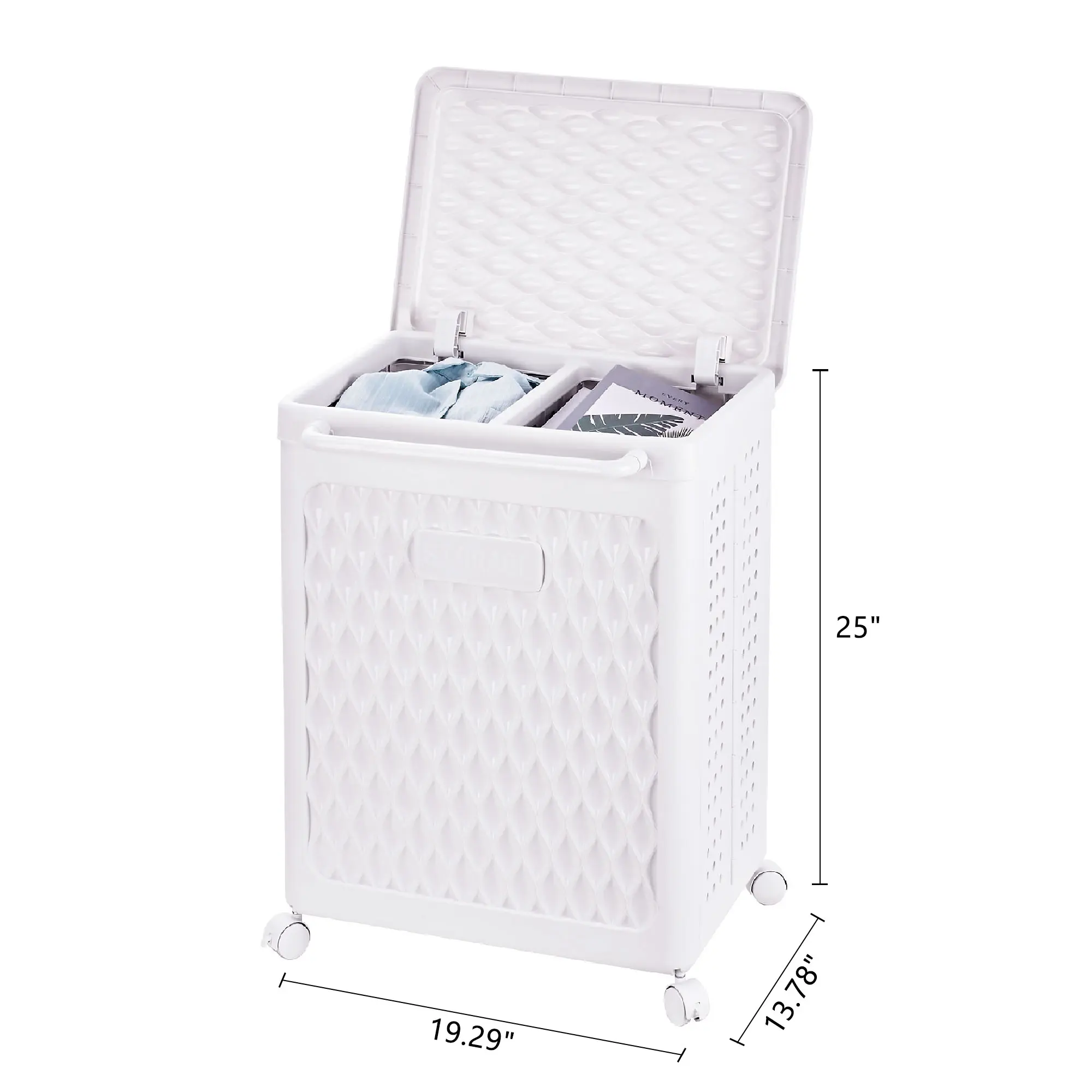 Large - 25"H x 13.78"W x 19.29"D