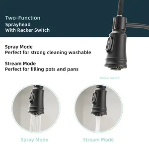 Modern sensor faucet sensor commercial style pull down single handle kitchen faucet