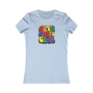 Gays Goops x Gags Femme Fit Graphic Tee - Proud 365