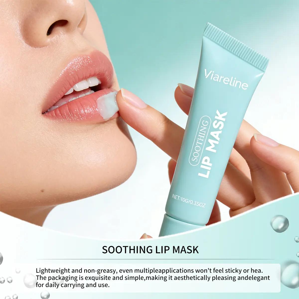 Soothing Prep Lip Mask — Cooling peel-off lip mask for smoother lip prep and a hydrated feel
