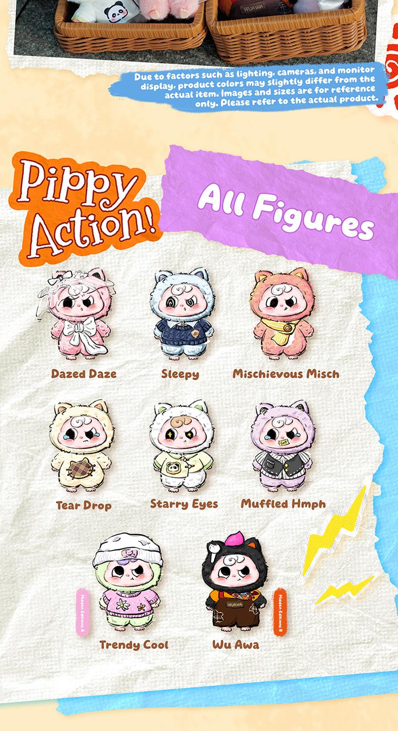 POP JOY Pippy Hot Mountain Universe Plush Blind Box – Cute Collectible Toy, Perfect Valentine’s Day Gift
