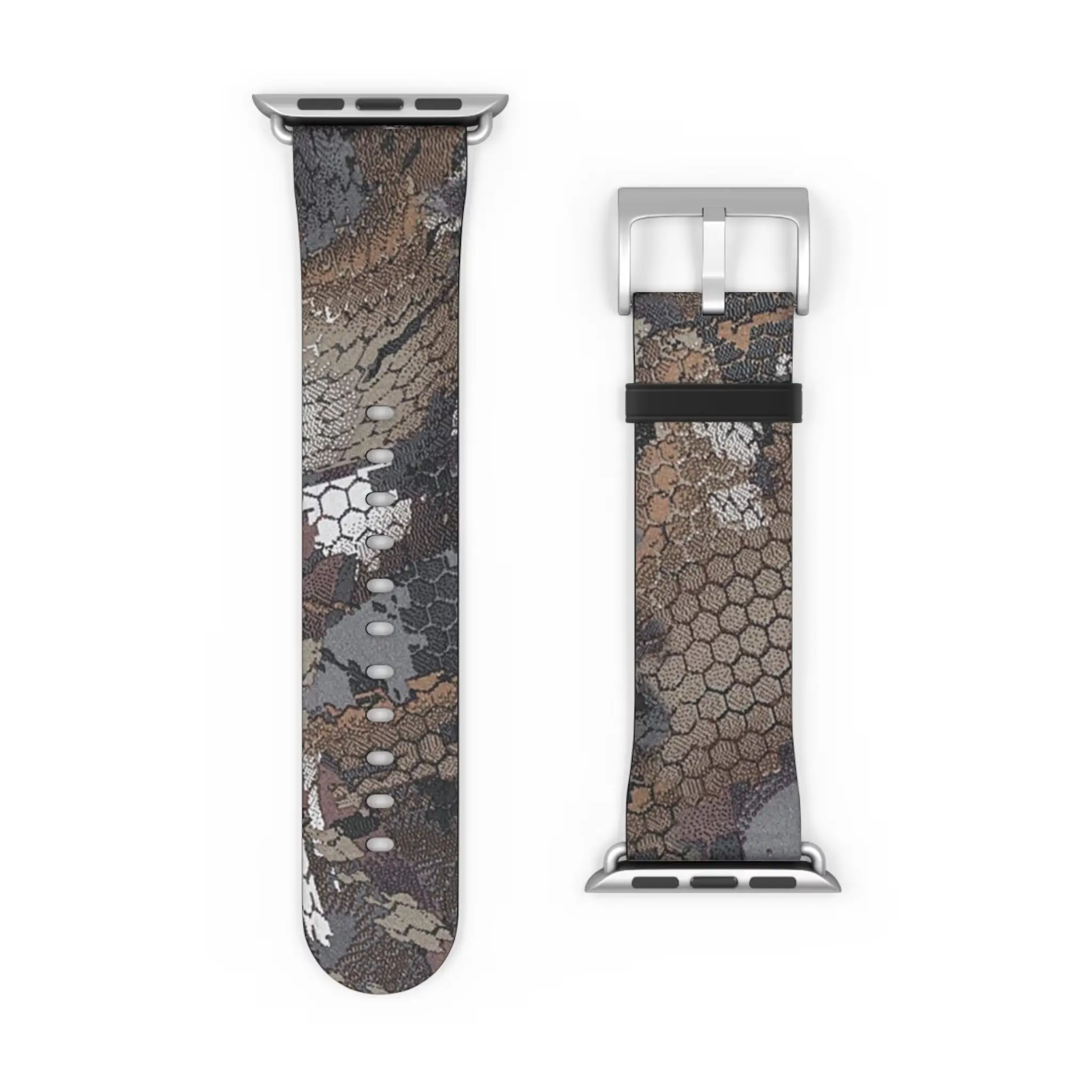 Vintage Camo Waterfowl Timber Watch Band, waterfowl Watch Strap,  Duck Camo, Hunting Camouflage Replacement Band, Outdoor Gift for Hunters & Waterfowl Fans