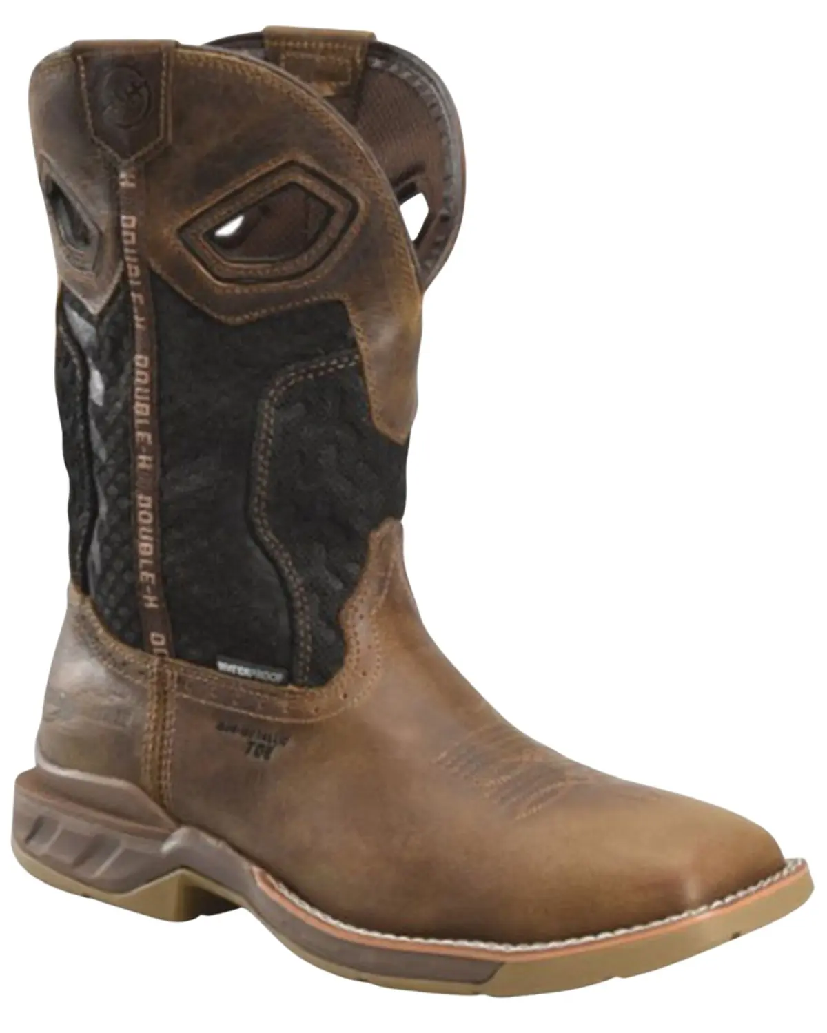 Double H Men's Men'S Zenon Waterproof Western Work Boot Composite Toe - Dh5366