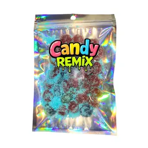 Extreme Sour Fruit Explosion Remix Small Batch Sour Candy 4oz Bag Bold Fruit Flavor Chewy Snack Bonbon Sweet Bite