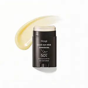 HOYGI Quick Sun Stick, Titanium Dioxide Physical Sunscreen, Centella + Aloe + Green Tea Soothes Sensitive Skin, Hands-Free Joystick Design, Matte Non-Sticky Waterproof Sweat-Proof, No White Cast for All-Day Outdoor Protection