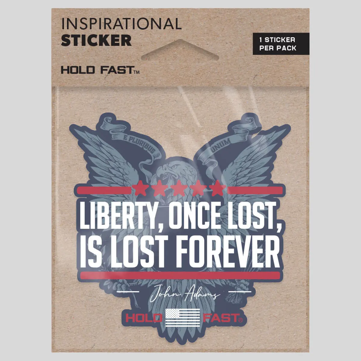 HOLD FAST Liberty Lost Sticker, DIY Scrapbooking & Stamping Accessory, Car Decoration for Toys & Hobbies Enthusiasts