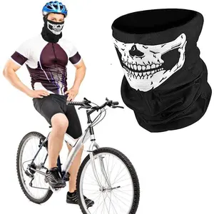 Skull Face Mask 3pcs – Breathable Seamless Balaclava Mask, Reusable Headwear Scarf for Face, Neck, Hair Protection – Perfect for Sports, Winter, Outdoor Activities