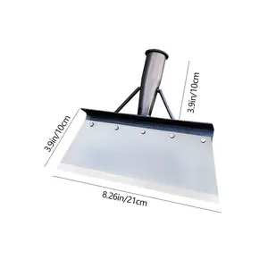 A multifunctional thickened gardening  - handleless, multi-purpose weed control tool, sharp floor  , wall  , household manure , chicken manure snow  thrower Wood Handle Plastic Scoop Shovel clean durable electric battery weeding outdoor cleaning poly rake