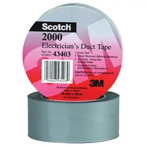 3M Electrical  2 in. X50Yds Embossed Vinylduct Tape