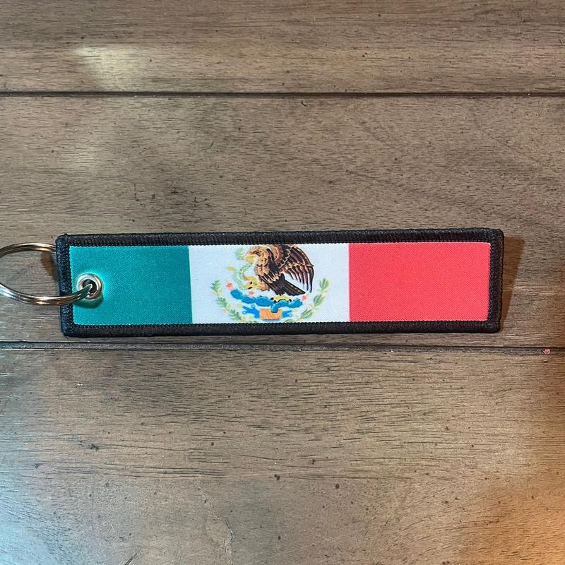 Custom jet tag keychain