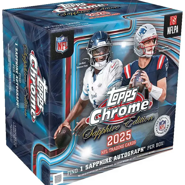 2025 Topps Chrome Sapphire Hobby Box