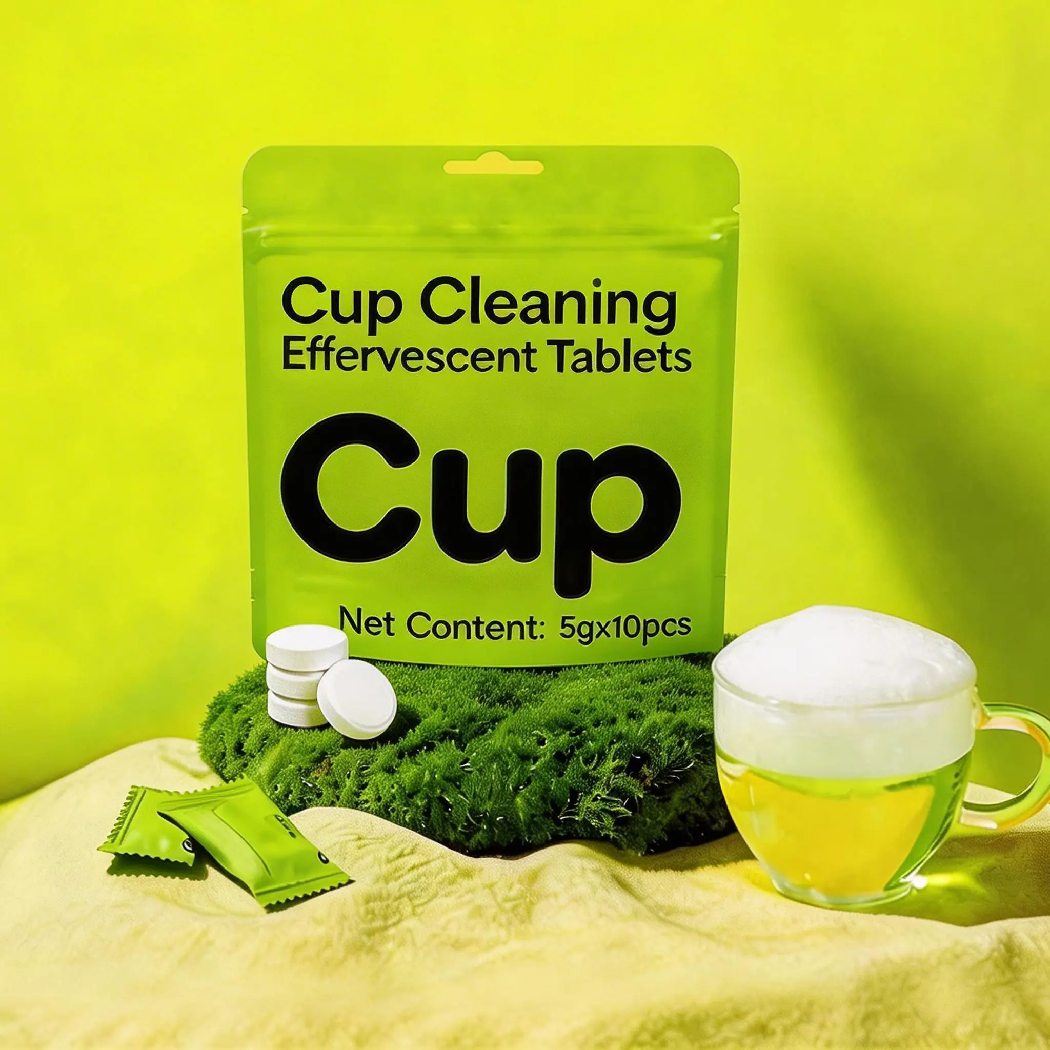 Special Trial Price: Stanley Cup & Protein Shaker Cleaning Tablets, 10-Pack Tumbler Cleaner for Sports Bottles, Straws, Lids, Odors, Residue & Deep Stains, No Scrubbing Needed