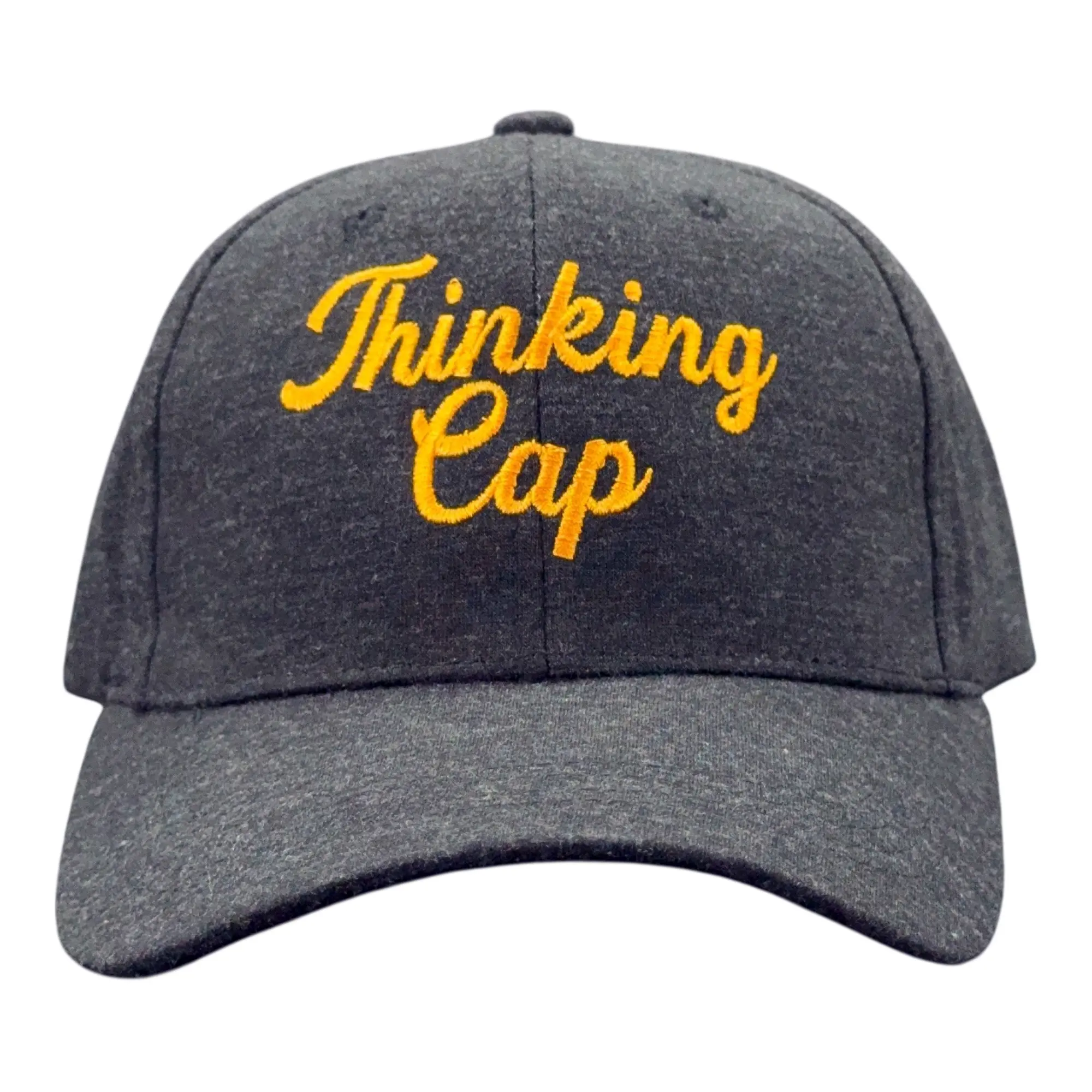 Thinking Cap Hat Funny Sarcastic Joke Baseball Cap Funny Hats Funny Sarcastic  Novelty Caps for Men Black - Standard