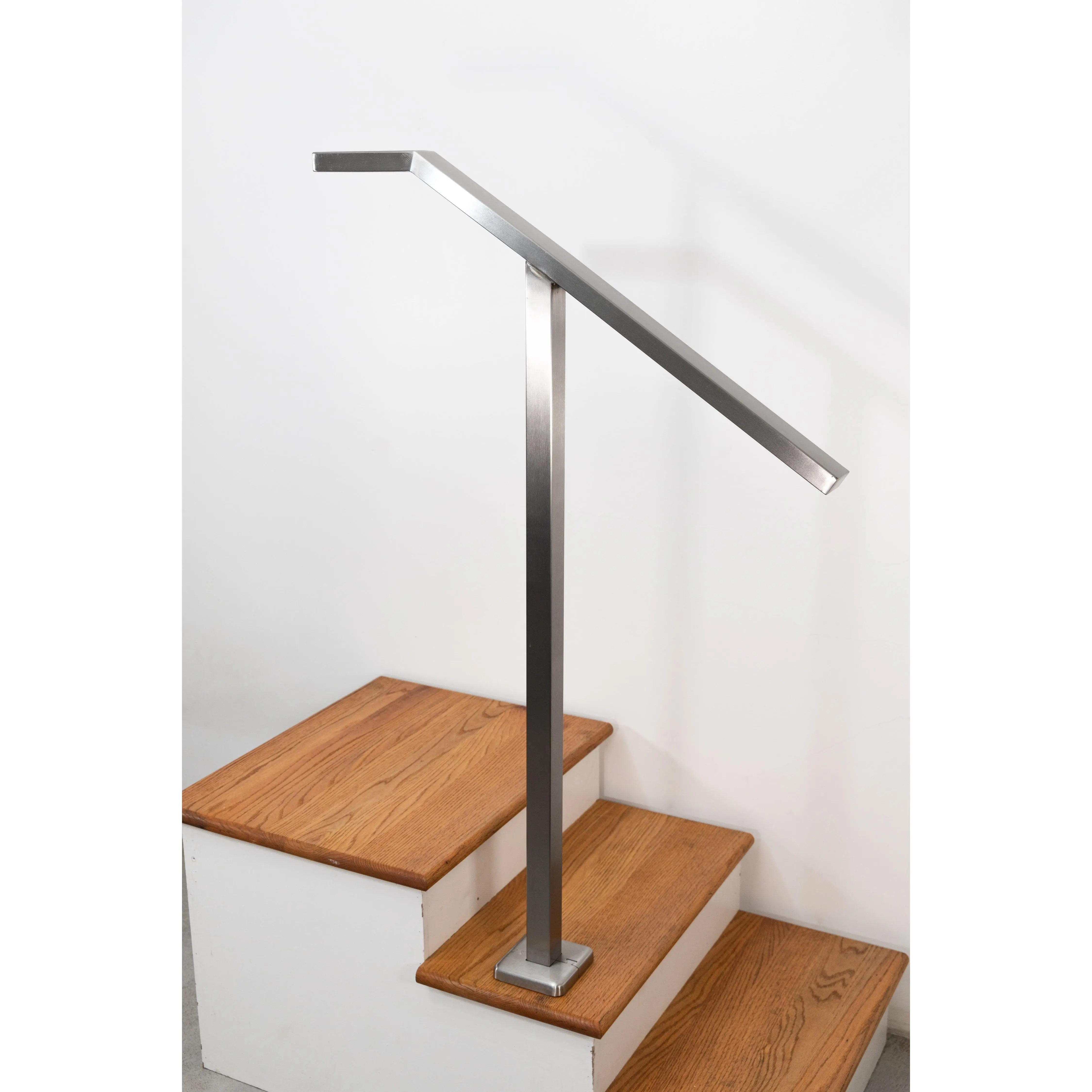 2"x1" Single-post Handrail for 1 to 3 Steps (Stainless Steel 304)
