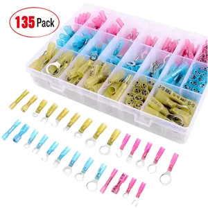 Nilight 135Pcs Heat Shrink Wire Connectors