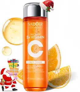 5X Vitamin C Toner Facial Care Toners,Gift for Her, Hyaluronic Acid Hydrating Facial Treatment for Even Skin Tone, Safe Glowing Skin 130ml,K-Beauty,Popular Skincare Products