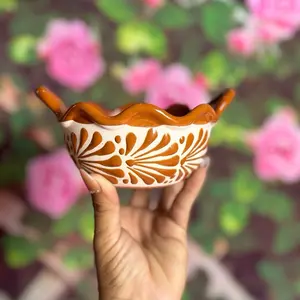 Relieve cazuelita salsera chica color mamey Kitchen Utensils