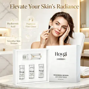 Skin Care Roller Set for Facial Massage, Hyaluronic Acid Essence for Nourishing Skin, Essential Tool for Radiant Skin Health