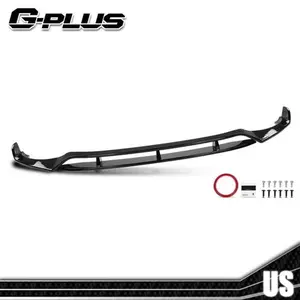 Gloss Black Front Bumper Lip Splitter Fit For BMW X3 G01 X4 G02 M Sport 2018-21
