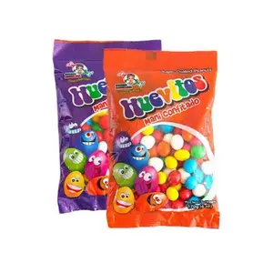 Huevitos de Maní confitado 6 oz  c/u Pack de 2 Bolsas 1 rojo/1 morado.  / sugar coated peanuts