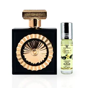 Nebras EDP Spray 100ML (3.4 OZ) & Spanish Vanilla Perfume Oil 6ML (0.2 OZ) | Soft, Sweet And Irresistibly Captivating. (BUNDLE)