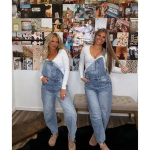 The Allie Barrel Overalls