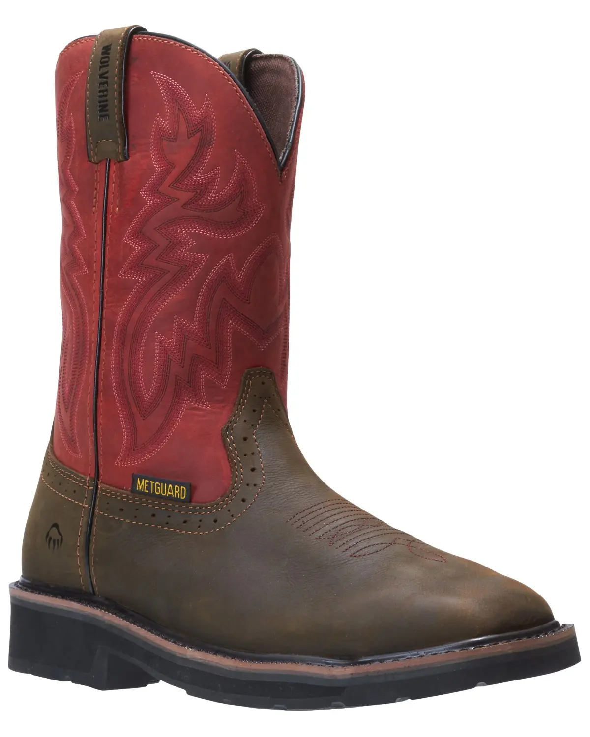 Wolverine Men's Men'S Rancher Western Work Boot Steel Toe - W10929
