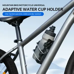 360° Adjustable Universal Bike Cup HolderCompatible With Motorcycle, E-bike, And Scooter Handlebars, This Rotating Drink Holder Ensures Effortless Installation And Securely Holds Cups For Daily Commutes, Or Outdoor Hydration During Sports Activities.