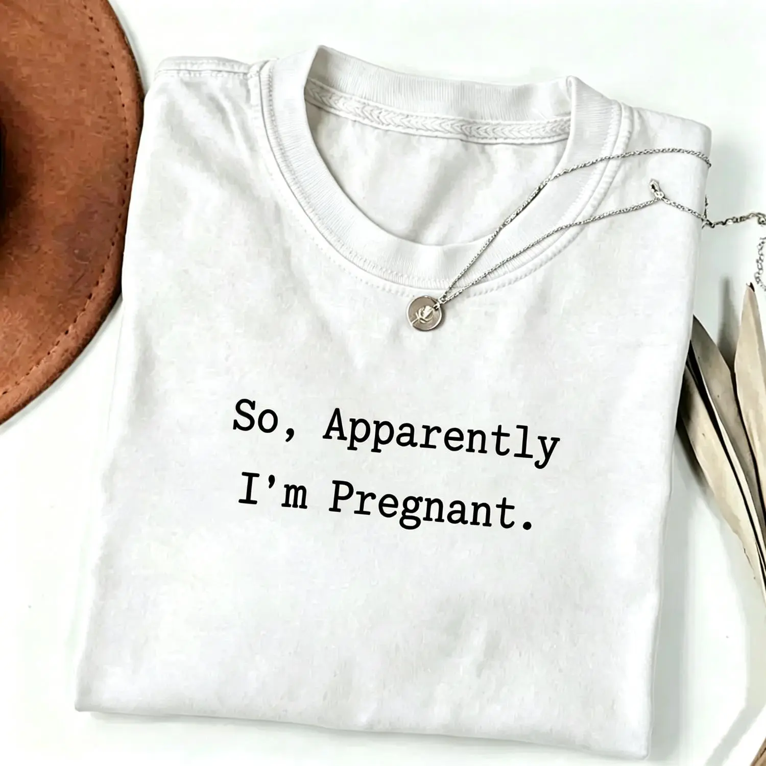 Humorous Pregnancy Announcement TShirt for Expecting Moms Funny Sarcastic Gift