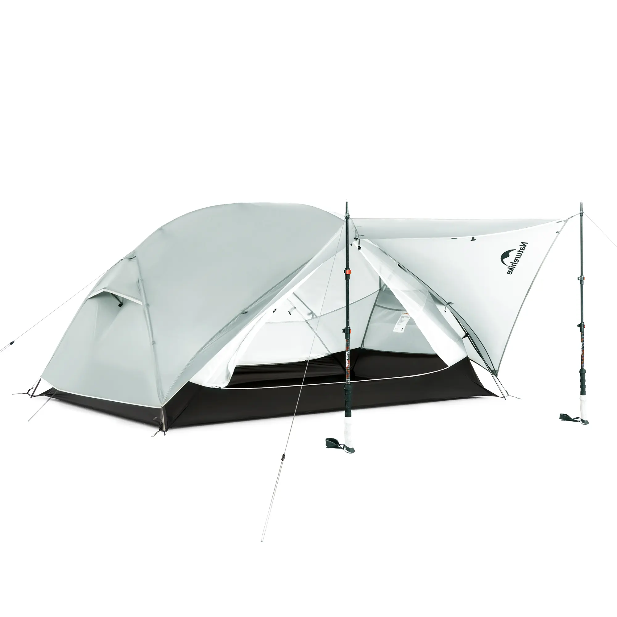 Mongar 2-Person Ultralight Backpacking Tent, Lightweight 2-Layer Waterproof Camping Tent with Aluminum Poles for Hiking, Backpacking & Outdoor Adventures