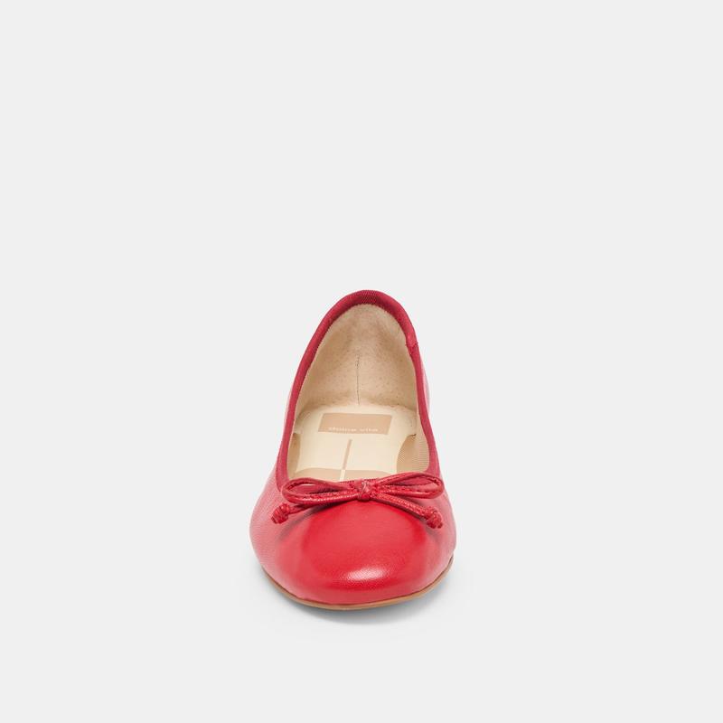 Dolce Vita RITLA BALLET FLATS CHERRY LEATHER