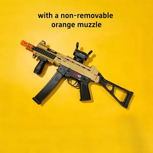 Electric Gel Ball Launcher,with a non-removable orange muzzle,Fully Automatic Outdoor Toy for Boys and Girls, Fun Shooting Game, Birthday Gift, Holiday Gift.