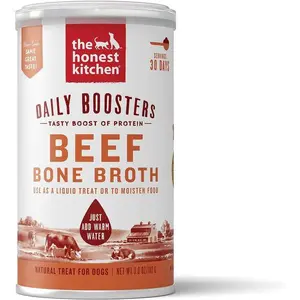 Kitchen Human Grade Daily Boosts Instant Beef Bone Broth with Turmeric for Dogs 3.6 Ounces