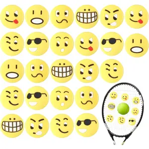 30 Pcs Silicone Tennis Vibration Dampener Cute Tennis Racket Dampener Assorted Tennis Supplies for Gift