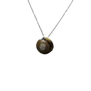 Ammonite Circle Pendant