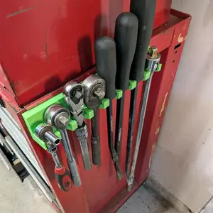 4F Universal Tool Holder 8 4 and 3 Magnetic with Multiple Size Slots for All Types of Tools 3D Printed Storage Solution