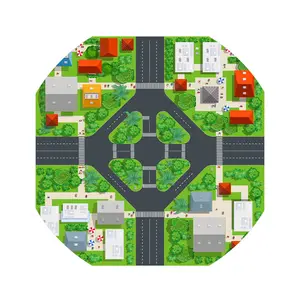 Tuff Tray Table Roadway Vinyl Insert