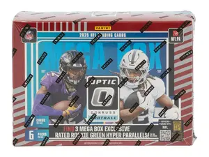 2025 Panini Donruss Optic Football Mega Box (Green Hyper Parallels!)
