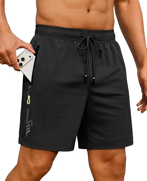 3-Pack Reflective Quick-Dry Men’s Sports Shorts with Zipper Pockets — Workout & Casual Shorts | 3-Pack Ice Silk Athletic Shorts! Zipper pockets + reflective stripes for gym, jogging, beach wear | Lightweight and sweat-free all summer 3-Pack Reflective Quick-Dry Men’s Sports Shorts with Zipper Pockets — Workout & Casual Shorts | 3-Pack Ice Silk Athletic Shorts! Zipper pockets + reflective stripes for gym, jogging, beach wear | Lightweight and sweat-free all summer