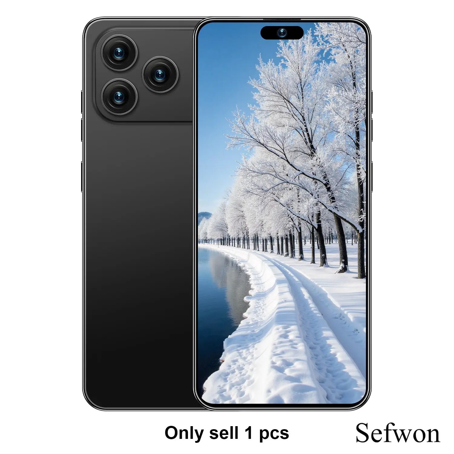 I17 Promax Unlock Smart Android Mobile Phone, 16mp+20mp Camera, 6.93 Inch Screen, Octa-Core Cpu, Android 12.0, 5000mah Battery, Dual Sim, 6gb+64GB Smartphone Cellphone